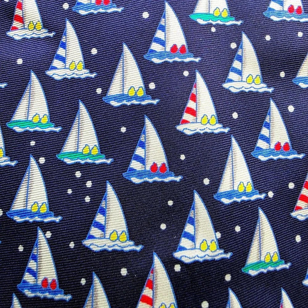 Tie Frostbite Sailing‎ Necktie by Eric Holch for Alyn Neckwear Novelty